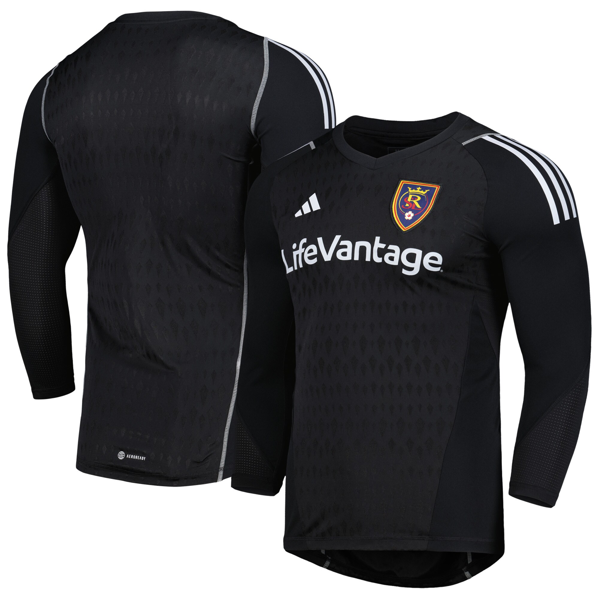 men8217s real salt lake adidas black 2023 goalkeeper long sleeve replica jersey | LA Galaxy Jerseys and Fan Gear | MLS Apparel
