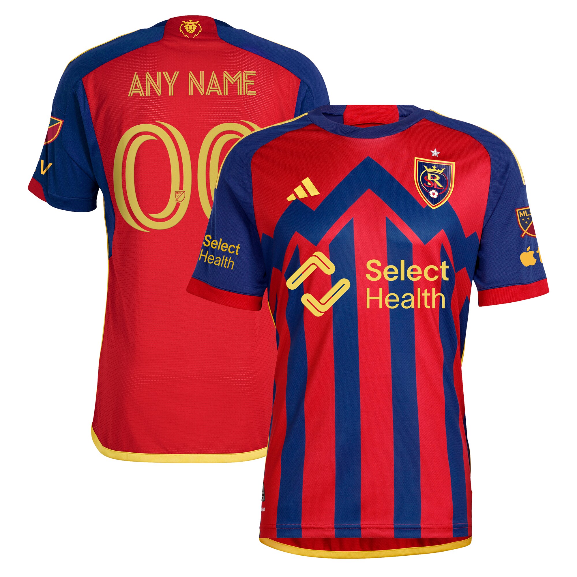 men8217s real salt lake adidas red 2024 peak utah authentic custom jersey | LA Galaxy Jerseys and Fan Gear | MLS Apparel