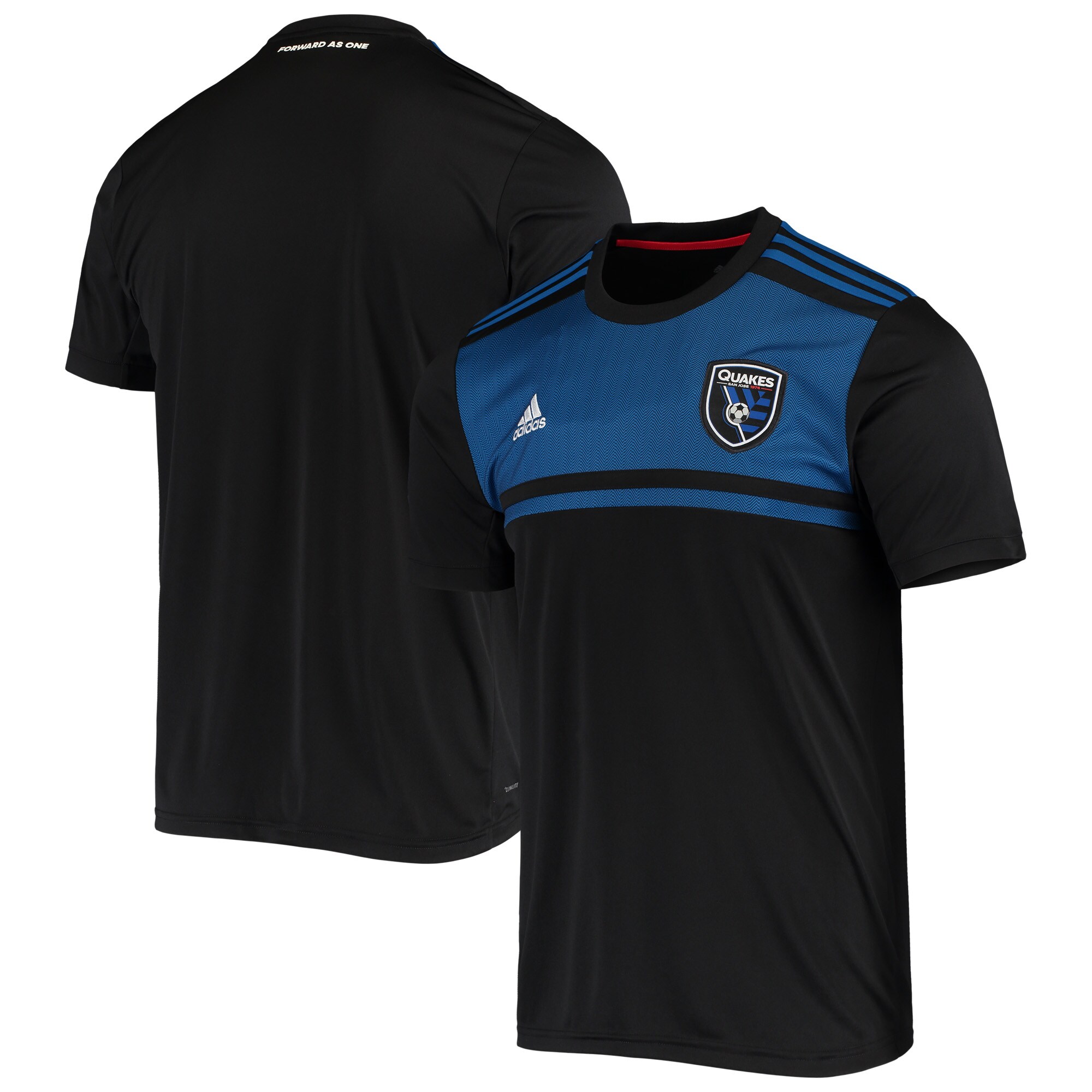 men8217s san jose earthquakes adidas black 2020 replica blank primary aeroready jersey | LA Galaxy Jerseys and Fan Gear | MLS Apparel