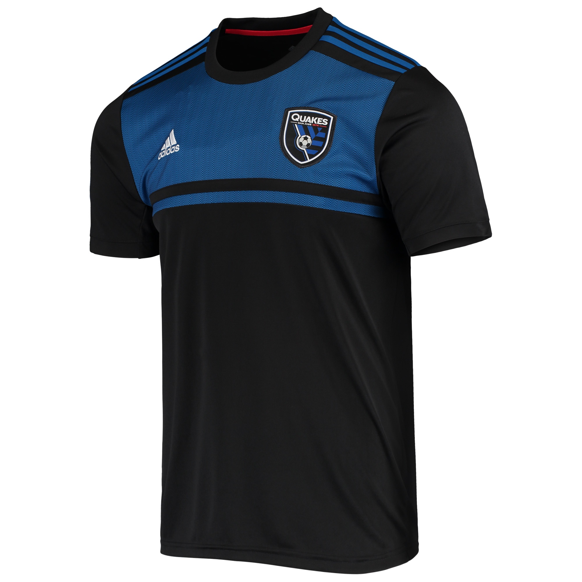 men8217s san jose earthquakes adidas black 2020 replica blank primary aeroready jersey | LA Galaxy Jerseys and Fan Gear | MLS Apparel