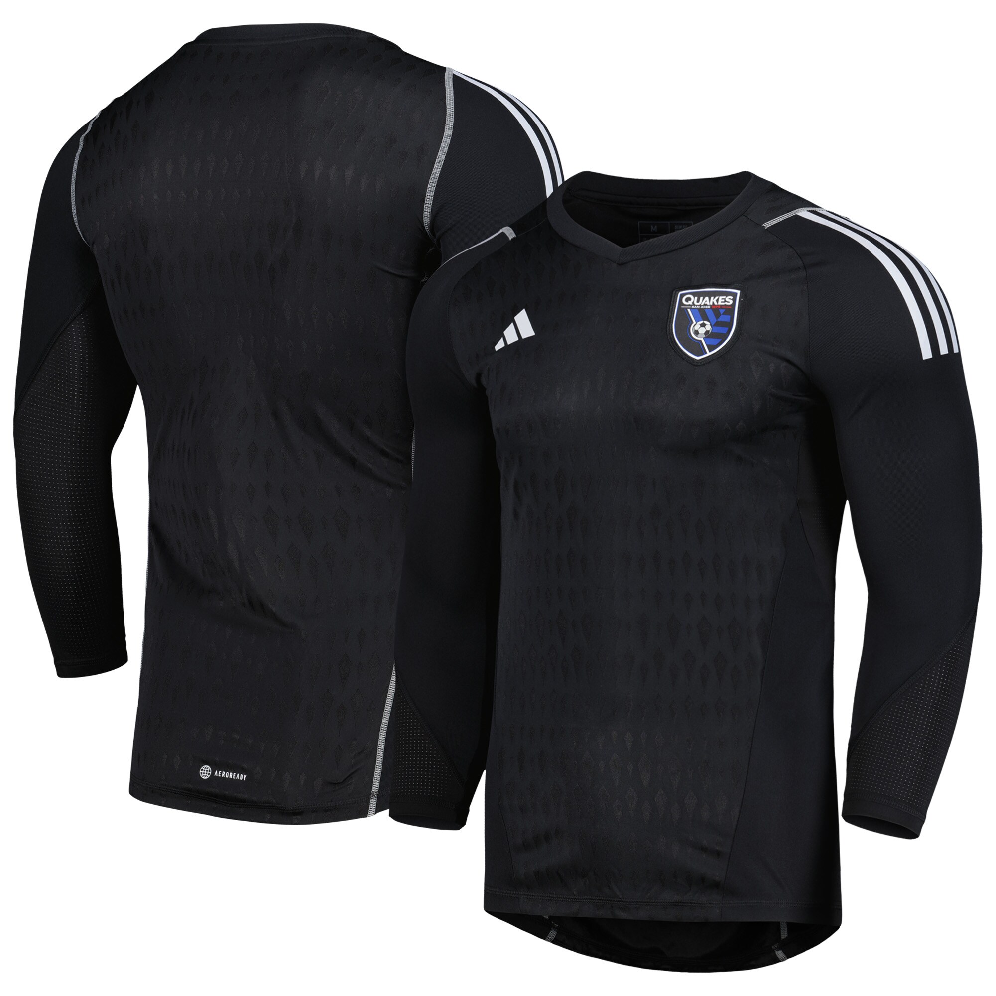 men8217s san jose earthquakes adidas black 2023 goalkeeper long sleeve replica jersey | LA Galaxy Jerseys and Fan Gear | MLS Apparel