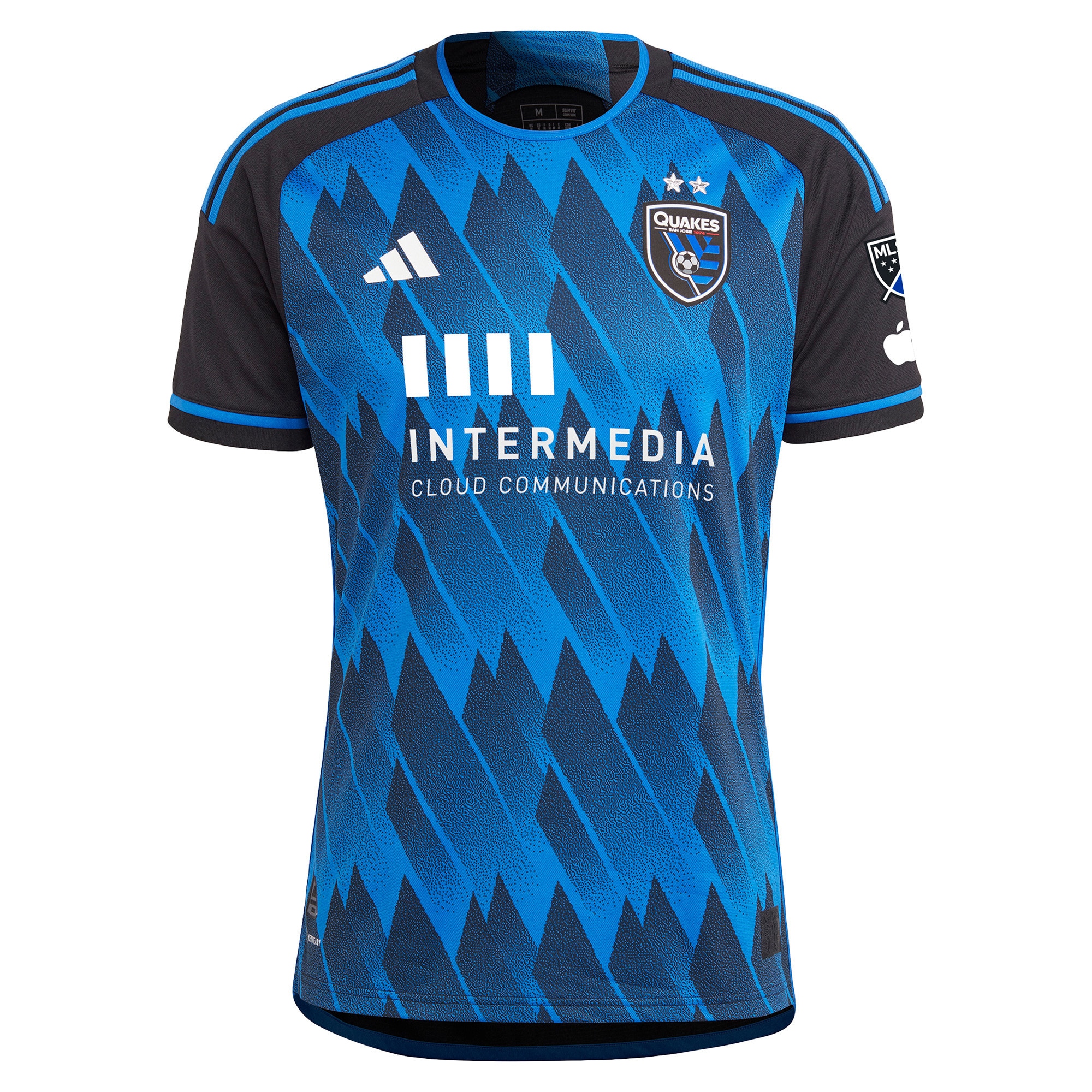 men8217s san jose earthquakes adidas blue 2023 active fault jersey authentic jersey | LA Galaxy Jerseys and Fan Gear | MLS Apparel