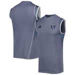 men8217s san jose earthquakes adidas gray 2023 on-field sleeveless training jersey | LA Galaxy Jerseys and Fan Gear | MLS Apparel