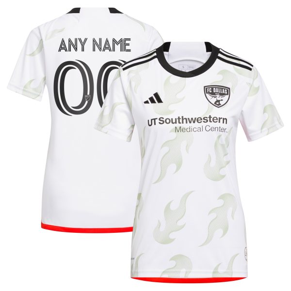 women8217s fc dallas adidas white 2023 burn baby burn replica custom jersey | LA Galaxy Jerseys and Fan Gear | MLS Apparel
