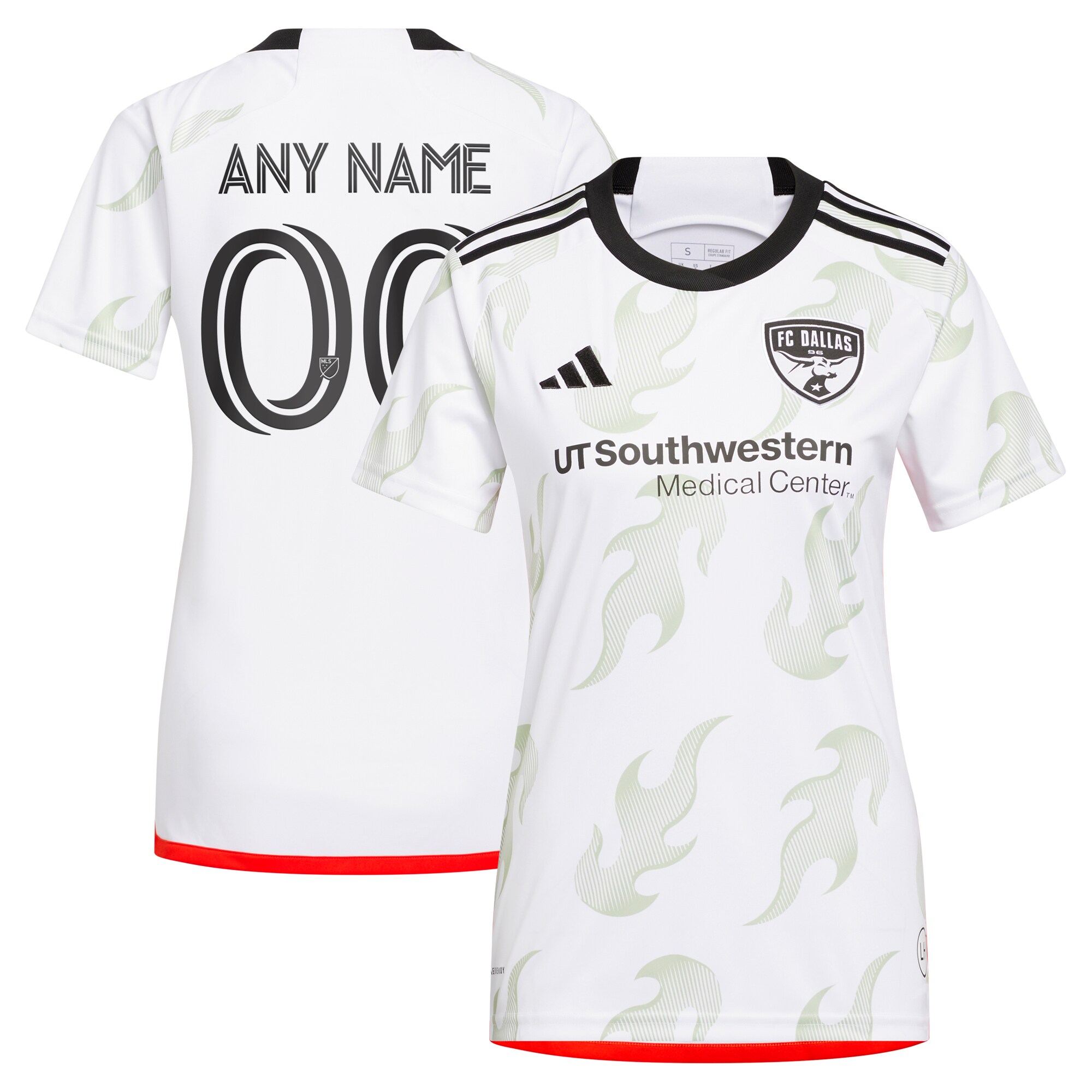 women8217s fc dallas adidas white 2023 burn baby burn replica custom jersey | LA Galaxy Jerseys and Fan Gear | MLS Apparel