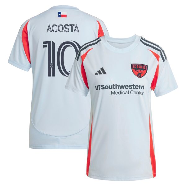 women8217s fc dallas luciano acosta adidas light blue 2025 the inferno kit replica player jersey | LA Galaxy Jerseys and Fan Gear | MLS Apparel