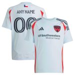 youth fc dallas adidas light blue 2025 the inferno kit replica custom jersey | LA Galaxy Jerseys and Fan Gear | MLS Apparel