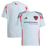 youth fc dallas adidas light blue 2025 the inferno kit replica jersey | LA Galaxy Jerseys and Fan Gear | MLS Apparel