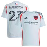 youth fc dallas logan farrington adidas light blue 2025 the inferno kit replica player jersey | LA Galaxy Jerseys and Fan Gear | MLS Apparel