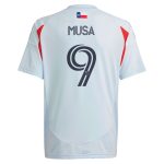 youth fc dallas petar musa adidas light blue 2025 the inferno kit replica player jersey | LA Galaxy Jerseys and Fan Gear | MLS Apparel